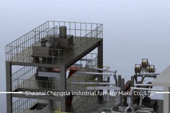 Sprzęt do pieca elektrycznego do trzystronnego obróbki katalizatorem