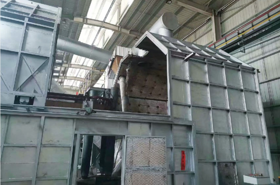 Piekarnik elektryczny do obróbki popiołu z aluminium (piechernik z aluminatu wapnia)