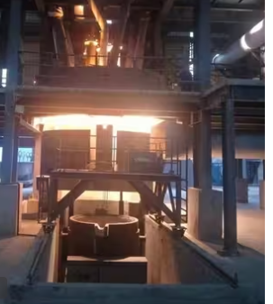 Piece do rafinacji metali stopu żelaza o pojemności 60T do produkcji ferrochromu